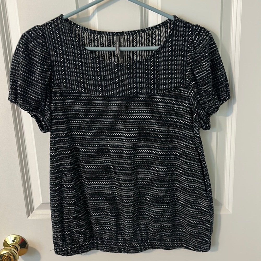 Anthropologie short sleeve top brand new